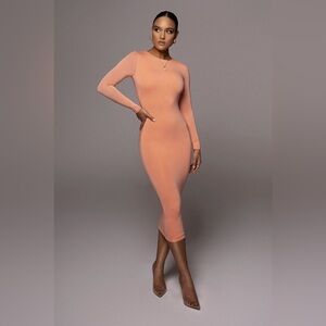 NWT Peach JLUXLABEL Portia Dress